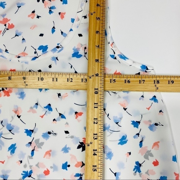 Joie M Erla High/Low Floral Blouse - Picture 6 of 9